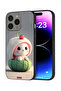 غطاء حماية لجهاز Apple iPhone 15 Pro Max بتصميم أرنب صغير لطيف