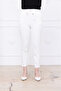 Women's Narrow Leg Elastic Waist Trousers - 4
