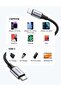 USB-C to Lightning Cable, 1M Nylon Braided Fast Power Delivery Charging Cable - 5