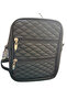Three Compartment Black Adjustable Strap Crossbody Shoulder Bag W: 20 L: 25 - 3