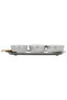 Saif Gallery Steel Yogurt Serving Set, 13 x 33 cm, Oval Plate, 4 Pieces - Silver