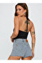 Women's Halter Neck Back Detailed Blouse - 5