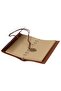 Handmade Leather Cover Notebook and Special Pen Set Vintage Nostalgic Diary, Agenda Special Day Gift - 6