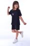 Ribana Beybi Overlock Detailed Kuromi Embroidered Top-Under Set - 2