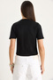 Women's Black Stylish Button Detailed Knitwear Cardigan 20251043 - 6