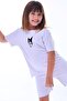 Ribana Beybi Overlock Detailed Kuromi Embroidered Top-Under Set - 5