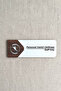 Staff Not Allowed Door Sign – Mdf Warning Sign |   19X7 cm Double Layer