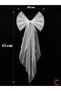 Pearl Bow Bridal Veil Wedding Cap Hat Veil -After Party Bride to Be Wedding Dress Veil Buckle - 5