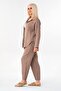Single Pocket 100% Cotton Muslin Shirt Mink - 4