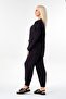 Single Pocket 100% Cotton Muslin Shirt Black - 4