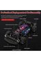 RC Drift Car, 1:16 4WD 2.4GHz Full Scale Blue LED Lights Two Batteries Rechargeable - 4