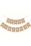 Birthday Balloon Set 🎂 |   Gold 🤍   White 🤎   Sea Sand |   Foil Balloon and Banner Including Numbers! - 3