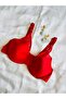 Economical No Padding Gather Cotton Bra - 5