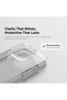 iPhone 16 Pro Max Transparent Silicone Phone Case Thick and Durable Cover - 4