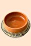 Transparent Glazed Earth Pan-Baking Tray Casserole Dish Small Size 25X8 cm Household Electric Oven Compatible - 7