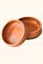 Transparent Glazed Earth Pan-Baking Tray Casserole Dish Small Size 25X8 cm Household Electric Oven Compatible - 4