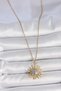 316L Stainless Steel Sun Face Necklace – Symbol of Light and Wisdom - 2