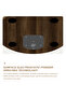 Wooden Floor Monitor Stand with Tray and Wheels for 14-43 inches Screen Monitors or TV, Max Load - 7