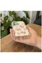 Samsung Galaxy S23 Compatible Case Zebana Floral Silicone Case Rose Gold - 3
