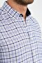 Giorgianni Lapel Button Plaid Linen Slim Fit Shirt - 5