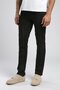 Marco Regular Waist Slim Fit Straight Leg Black Men's Jean Trousers - 3