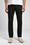 Marco Regular Waist Slim Fit Straight Leg Black Men's Jean Trousers - 2