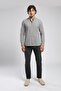 Rico high waist regular fit straight leg grey men's jeans