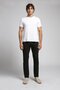 Marco Regular Waist Slim Fit Straight Leg Black Men's Jean Trousers