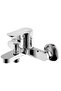 Milano Fira Bath Mixer With Shower Set|Brass Shower Mixer-Chrome
