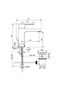 IS-Cerafine D Basin Mixer H105 Rmtd 5Lpm-(1/2'' Hose Connection) BC686AA|Brass Basin Mixer - 3