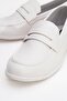 White - Women's Loafer Shoes Flat Sole - 3
