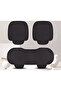 Opel Corsa E Auto Seat Cushion Set with Feather Pocket - Seat Protection Cover (Set of 3) - 2