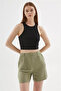 Crop Tank Top Black