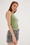 Slim Fit Halter Neck Ribbed Tank Top Atlet 25Y0479K1 - 3