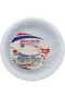 7-Inch Plastic Plates | Small Round Plates for Snacks, Salads, and Desserts | Food-Grade, Lightweigh