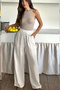 Muslin Palazzo Pants - 4