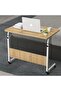 Baytbox Laptop Table 80x40 CM, Height Adjustable Computer Table up to 90CM with Tiltable Surface – - 4