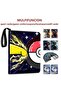 Card Holder Binder Carrying Case suitable for 400 Cards with 50 Removable Sheets and 4 Pockets - 4