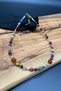 Balance of Colors Natural Stone Amber Steel Necklace - 3