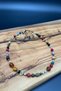 Balance of Colors Natural Stone Amber Steel Necklace - 6