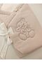 Teddy Bear Embroidered 100% Cotton 85X85Cm Baby Blanket |   Girls Boys Seasonal Sleeping Swaddle - 6