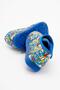 Children's Velcro Home Shoes Sax Blue - 4