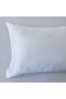 Serene 2 Pc Cotton Pillow Case Set - White - 50x75 cm | 100% Cotton-300 Thread Count - 4