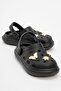 Children's Sabo Slippers 26-30 Black