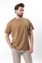Cappuccino Embroidery Detailed Men's T-Shirt E7112 - 5