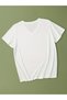 Women's V-Neck Smile Printed T-Shirt Oversize Loose New Season - 7
