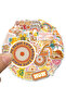 50PCS 50PCS Groovy Boho Hippie Stickers Retro English Alphabet Account Material Phone Case Laptop Lu - 5