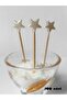 100 pieces decorative star party toothpick 6 cm - star 10 mm - 3