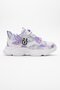 Velcro Tied Anorak Children's Sports Shoes 31-35 White Lila - 2