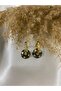 Charm Detailed Hoop Steel Earrings